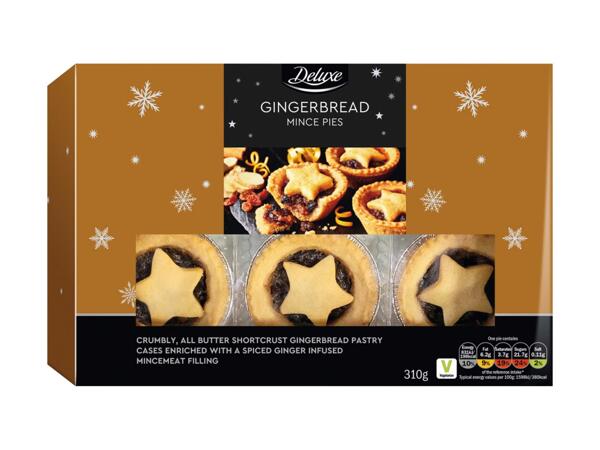 Luxury Topped Mince Pies Gingerbread