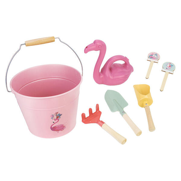 Gardenline Flamingo Bucket