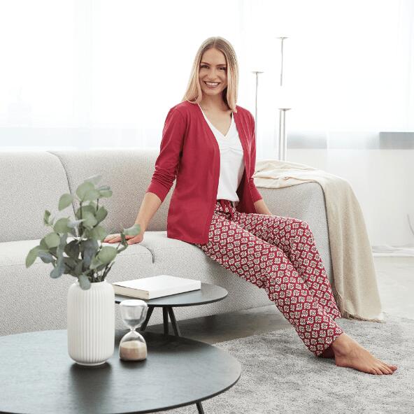 QUEENTEX(R) Ensemble de nuit pour femmes