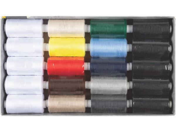 Sewing machine thread or sewing set