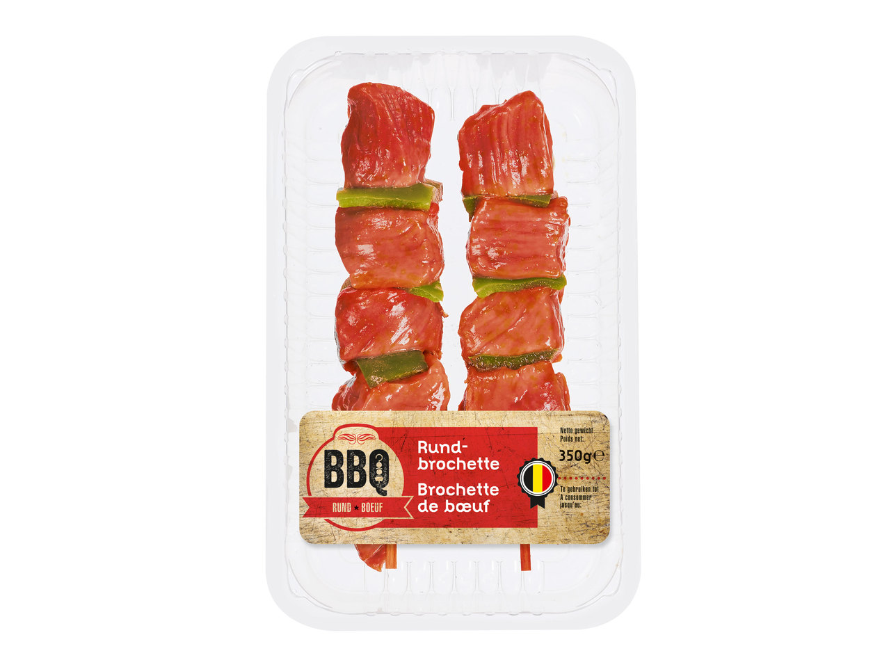 Gemarineerde rundsbrochettes
