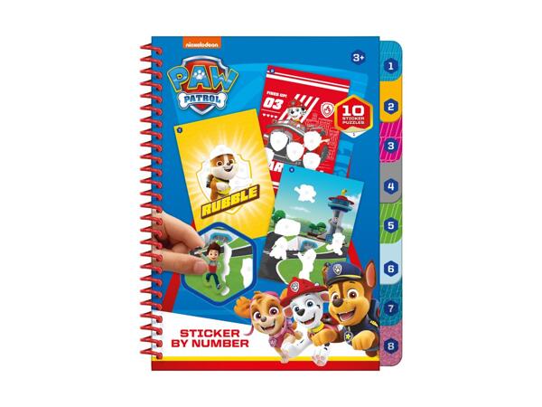 Sticker by Number/Designer Activity Book