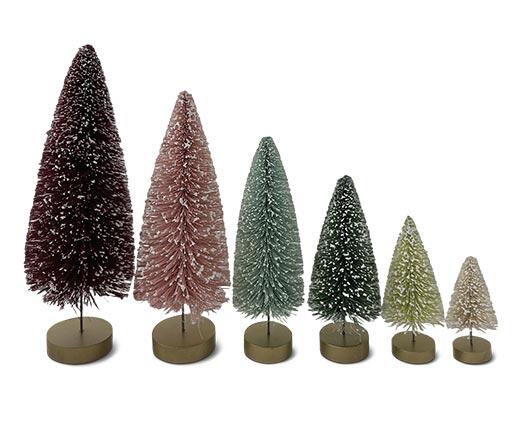 Merry Moments Bottle Brush Trees