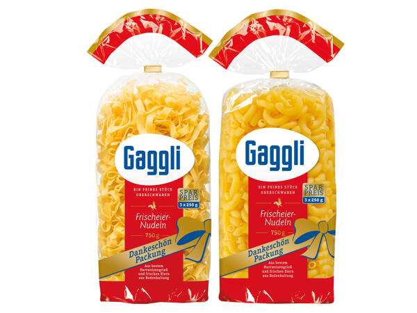 Gaggli Frischei-Nudeln