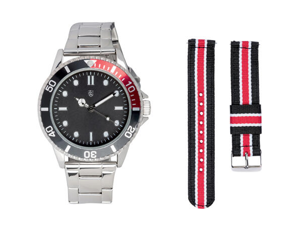 Men's Watch With Interchangeable Strap