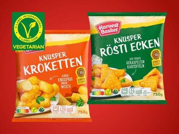 Kroketten oder Rösti Ecken