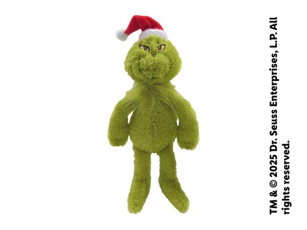The Grinch In A Santa Hat Soft Toy