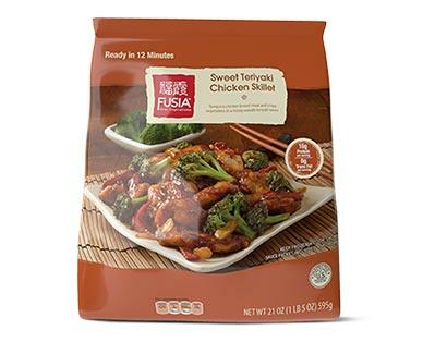 Fusia Asian Inspirations 
 Sweet Teriyaki or Sesame Ginger Chicken Skillet