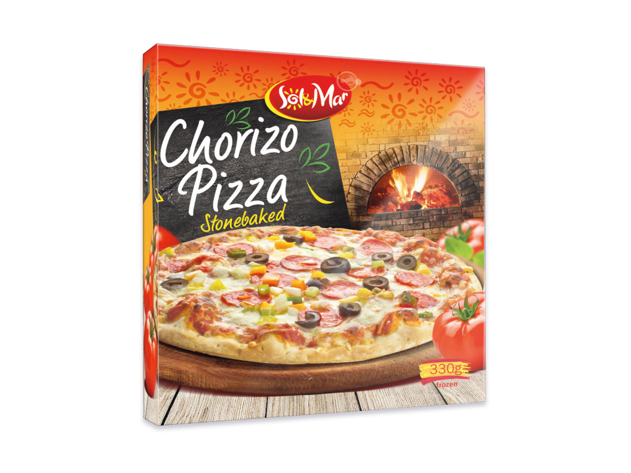 STENUGNSPIZZA CHORIZO