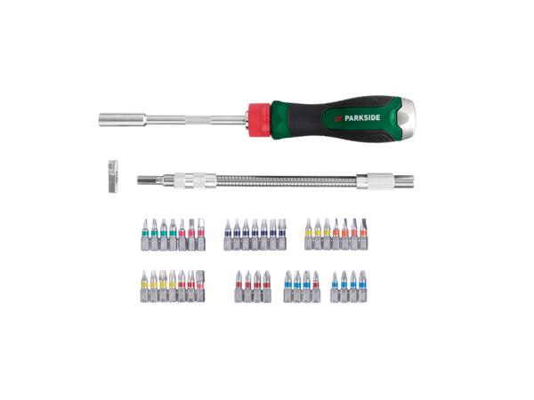 Ratchet Screwdriver & Bit Set