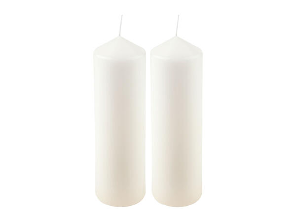 Livarno Home Pillar Candle Set