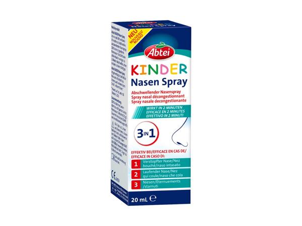 Spray nasal pour enfants Abtei (valable uniquement en Suisse alémanique et en Suisse romande)