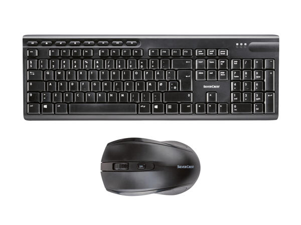 SILVERCREST(R) Sæt med tastatur og mus