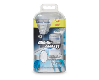 Gillette Mach 3 Turbo Razor Kit