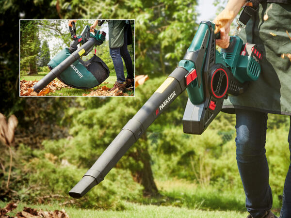 PARKSIDE(R) Batteridreven løvsuger/-blæser