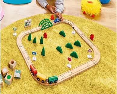 Wooden Train Set