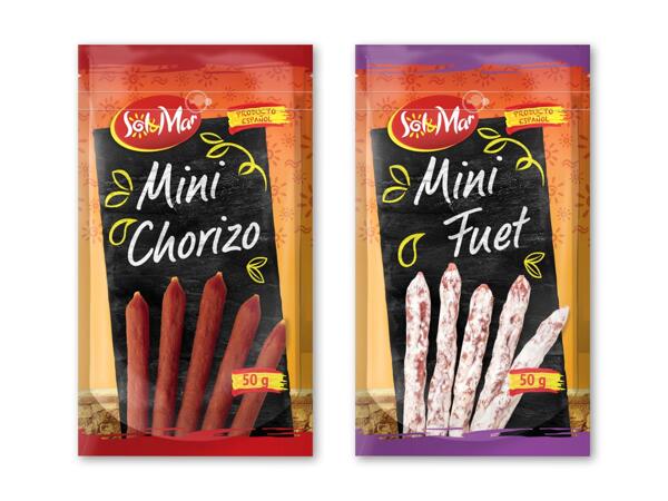 SOL & MAR Fuet- eller chorizosnacks