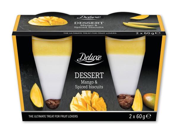 Dessert i glas