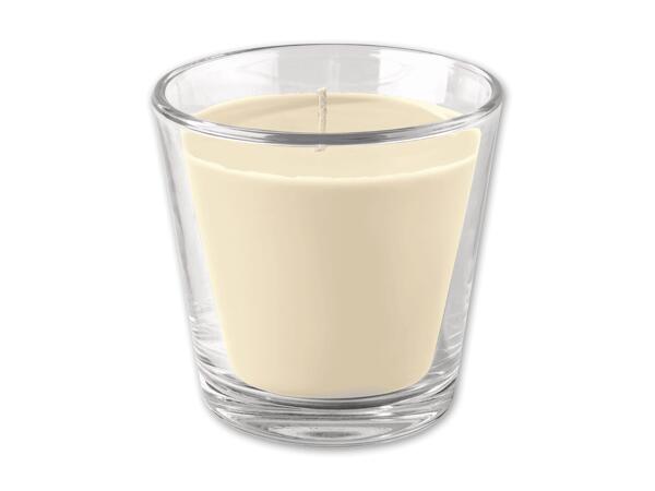 Duftkerze im Glas