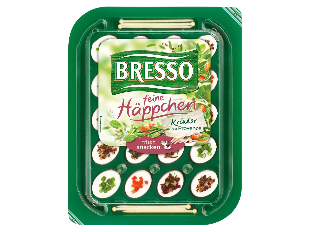 BRESSO Frischkäse-Häppchen