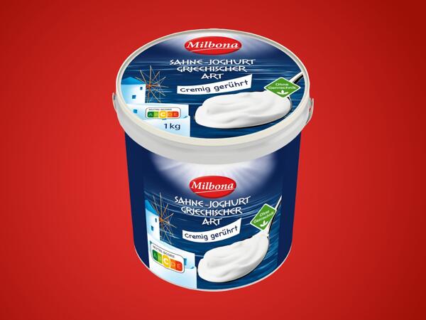 Joghurt nach griechischer Art