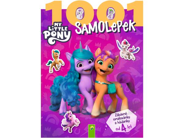 Kniha samolepek/hádanek