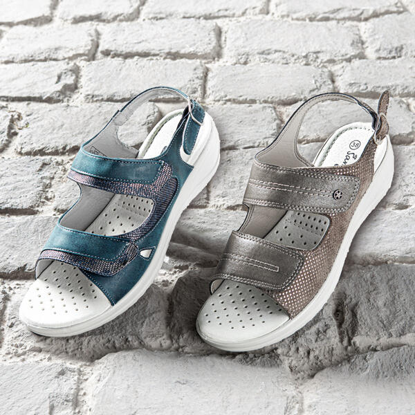 Komfort Sandalen in H-Weite