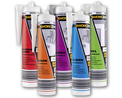 Cartouches de colle/silicone/acrylique WORKZONE(R)