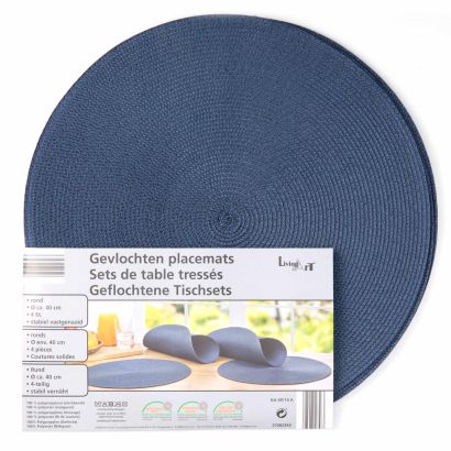Sous-plats tressés, 4 pcs