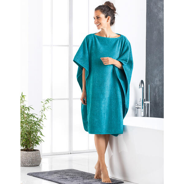 XL-Badetuch-Poncho 2in1