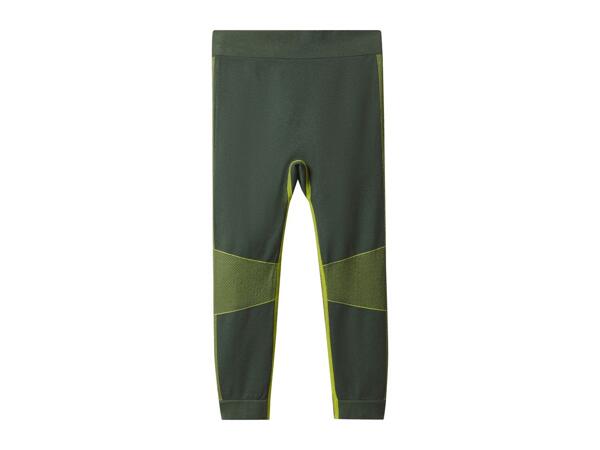 Lupilu Younger Kids' Green Seamless Base Layer Set - 2 Piece Set