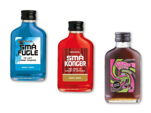 Små shots i lommelærke