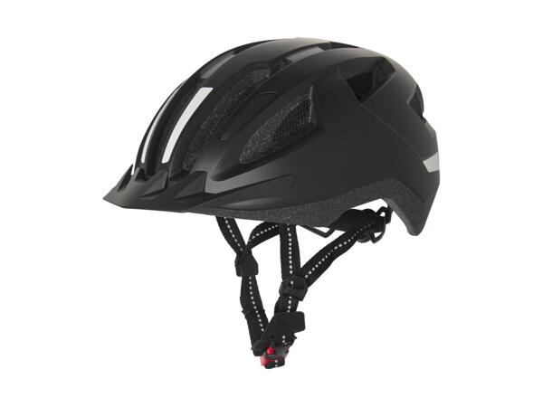 CRIVIT(R) Cykelhjelm med baglys