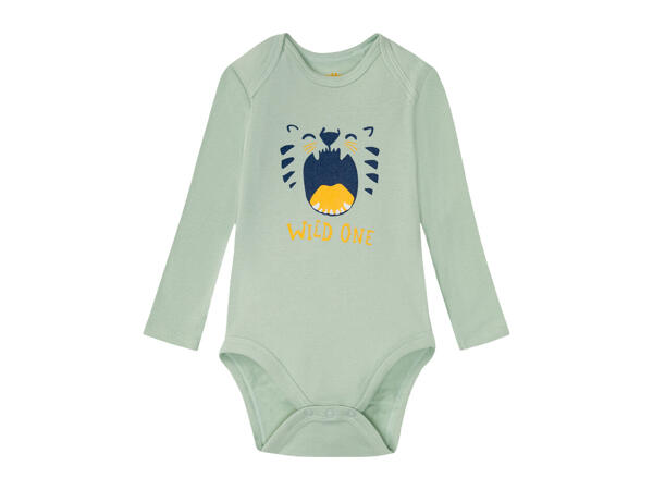 Lupilu Baby Long-Sleeve Bodysuits