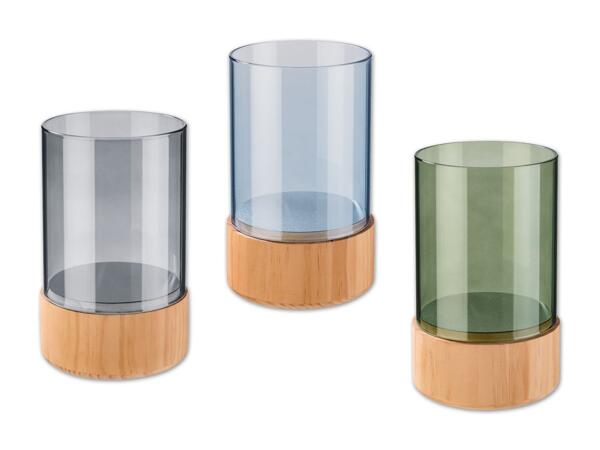 Glas-Windlicht