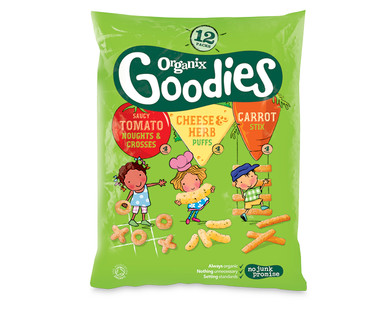 Organix Baked Corn Snacks