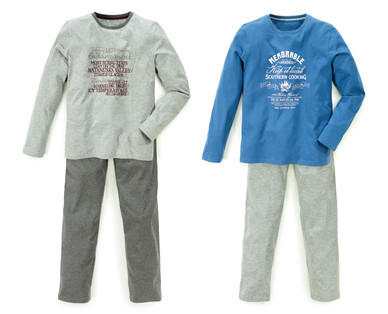 ROYAL CLASS CASUAL Herren-Pyjama, Baumwolle (Bio)