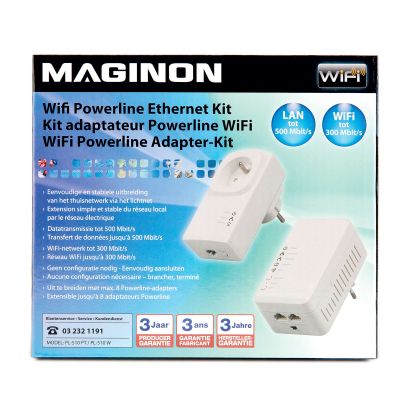 Wifi powerline ethernetkit