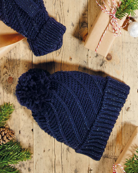 Avenue Ladies Diagonal Beanie