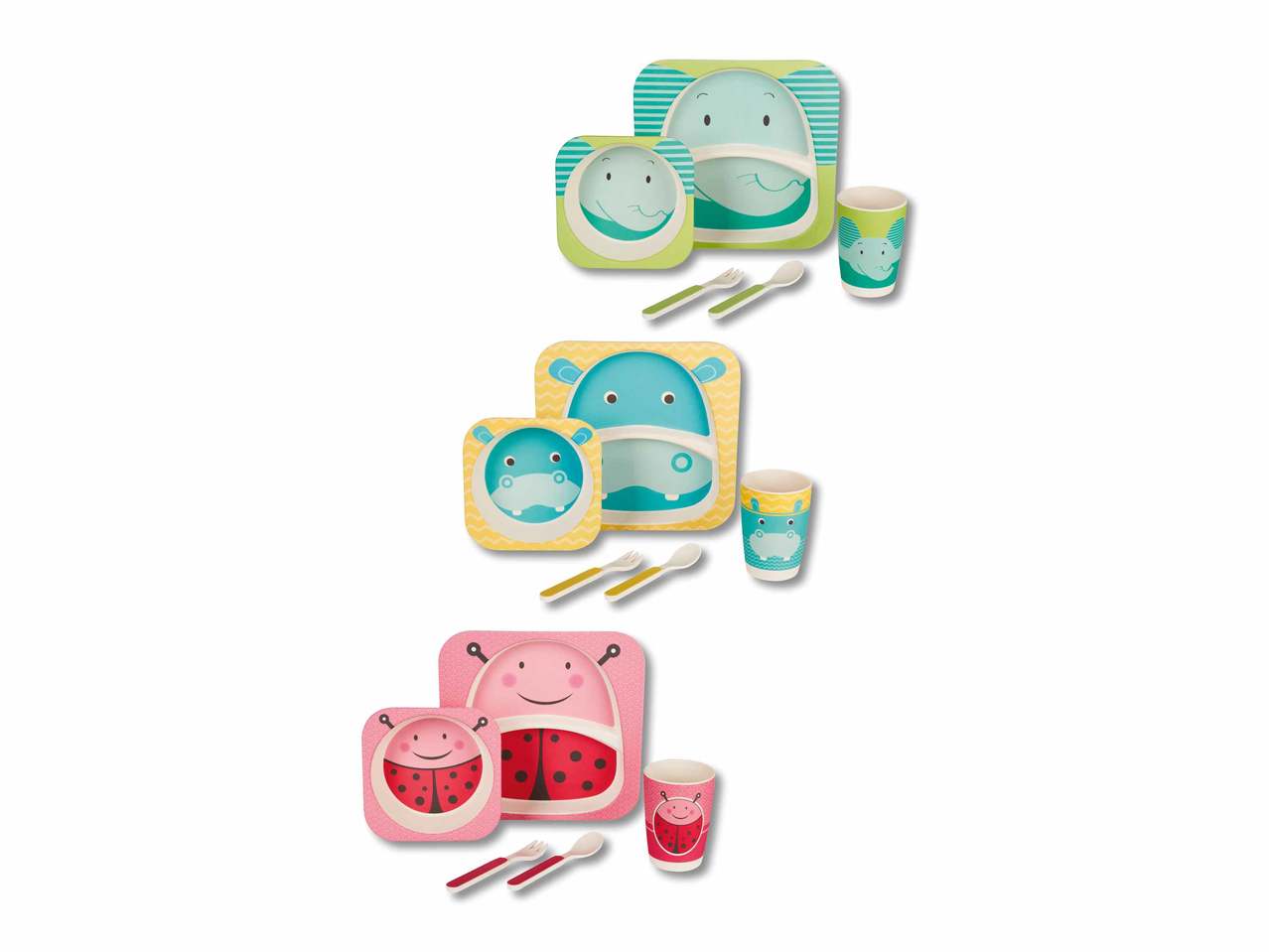 Set vaisselle pour enfant, 5 pièces