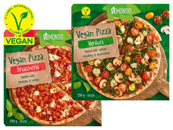 Vegane Steinofenpizza