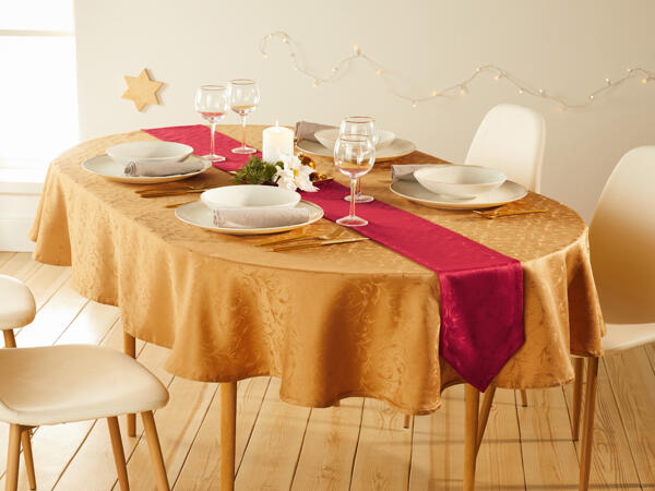 Jacquard-Tischdecke, 2-teilig