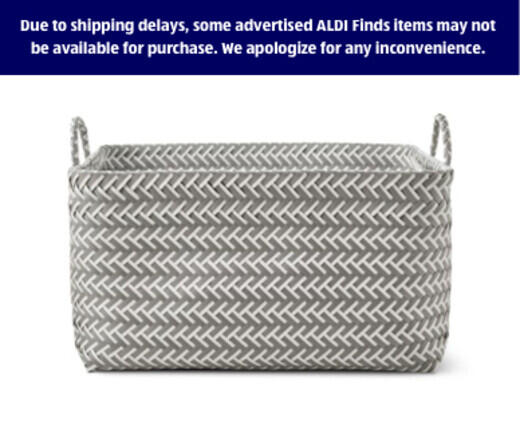 Huntington Home 
 Zig Zag Storage Basket