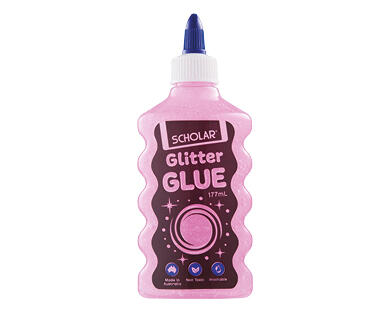 Assorted School Glitter Glue 177ml