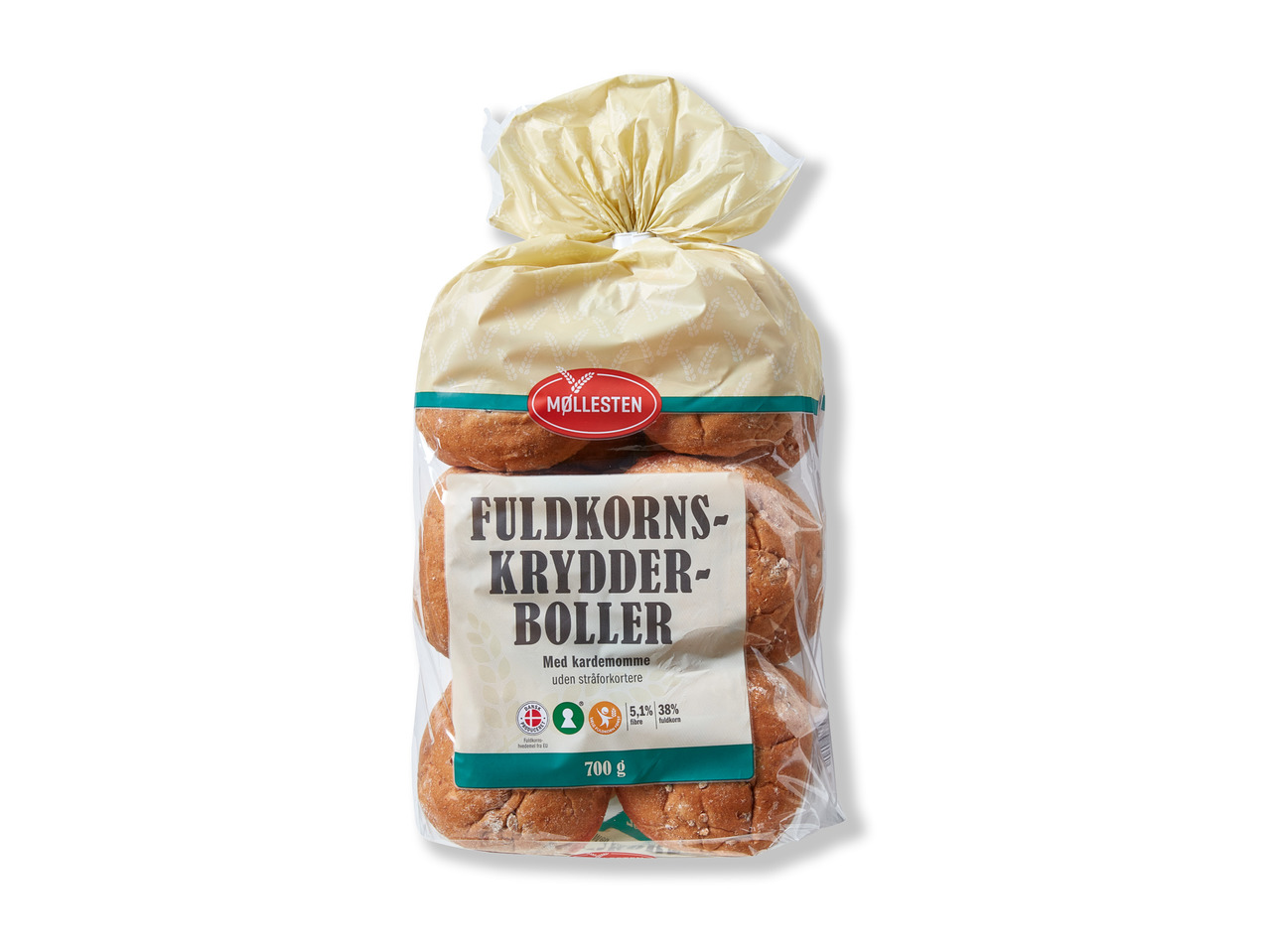MØLLESTEN Fuldkornskrydderboller