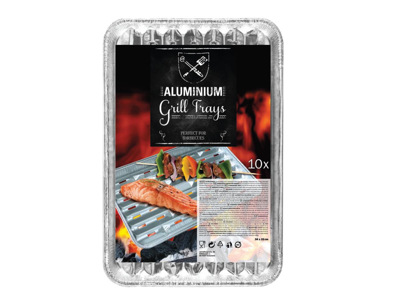 GRILLMEISTER Aluminium BBQ Trays