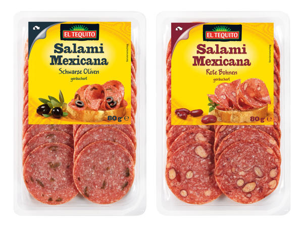 EL TEQUITO Salami Mexicana