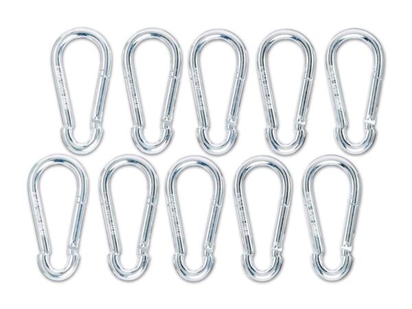 Karabiner-/​Schäkel-Haken Set
