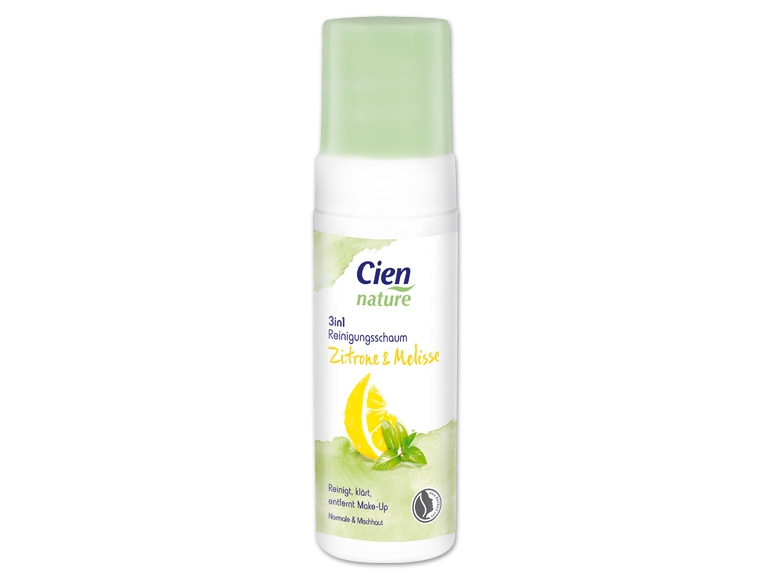 CIEN NATURE 3-in-1 Reinigungsschaum Zitrone & Melisse