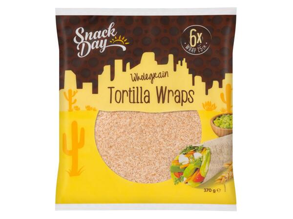 CELOZRNNÉ TORTILLA WRAPS
